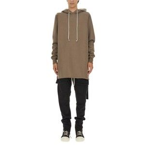 Drkshdw By Rick Owens Oversized Cotton Hoodie With Drawstring Hood - NWT